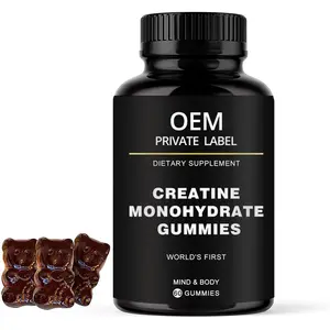 OEM Private Label Vegetarian Pre Workout Gummies Pre-Workout Supplements for Men and Women