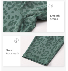 Leopard yoga quần cho phụ nữ liền mạch thể thao Yoga xà cạp mông nâng chạy Workout xà cạp cao Eo Tập Thể Dục Quần - Product Image 6