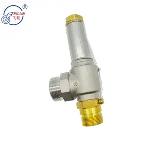 Low temperature micro-opening liquefied oxygen safety relief valve with dn25