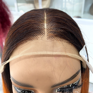 Perruque Lace Front 13x4 lisse pour femmes, cheveux vierges vietnamiens transparents, aspect naturel personnalisé, normes internationales - Product Image 2