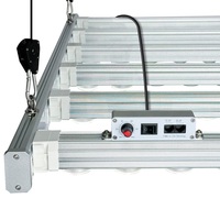 Lampe de culture LED G50 510W à connexion rapide, avec puces Samsung LM301, spectre complet, IP65, détachable pour la culture de plantes d'intérieur