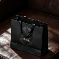 Sacs de courses en papier épais personnalisables, écologiques et luxueux, avec logo, estampage à chaud or/argent, UV Spot, taille personnalisable, cordon de serrage