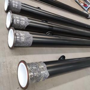 Tuyau en acier doublé de plastique, tuyau résistant à la corrosion, tuyau de transport industriel, tuyau en acier à section ronde - Product Image 5