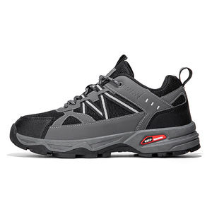 Chaussures de randonnée pour hommes, dessus en mesh, semelle extérieure en caoutchouc, semelle intermédiaire respirante en EVA, bout rond, toutes saisons, randonnée en plein air, trekking, décontractées - Product Image 4