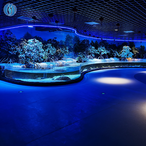 Longueur extérieure personnalisée en usine Lesheng * Largeur * Hauteur Grand aquarium rectangulaire en acrylique pour aquarium, <span class=keywords><strong>aquariums</strong></span> avec acrylique - Product Image 6