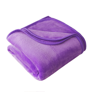 Siêu mềm sang trọng màu rắn thanh lịch tùy chỉnh kích thước bốn mùa dệt kim flannel san hô chăn Sofa giường - Product Image 6