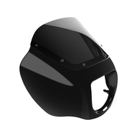 Carénage avant extérieur en ABS noir brillant pour moto avec pare-brise compatible avec Harley Low Rider S FXLRS Softail FXST 2020-2025