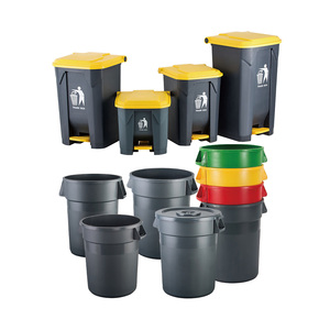 Vente bon marché de matériaux recyclés de grande taille poubelle en plastique d'extérieur <span class=keywords><strong>à</strong></span> <span class=keywords><strong>roulettes</strong></span> avec couvercle <span class=keywords><strong>à</strong></span> vendre - Product Image 5