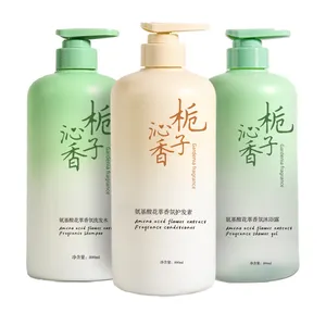 0 Silicone oil plant fragrance smooth repair hair shampoo and conditioner shower gel wholesale 800ml/27oz