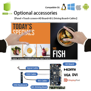 AUO 23.8 inch 1920x1080 IPS TFT <span class=keywords><strong>LCD</strong></span> Bảng điều chỉnh cho ngành công nghiệp và y tế hình ảnh g238han01.1 với 400 <span class=keywords><strong>nits</strong></span> và LVDS - Product Image 2