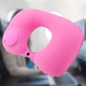 Almohada Inflable Portátil para el Cuello, Plegable y Autoinflable, Ideal para Viajes al Aire Libre, Viajes de Negocios y Campamentos - Product Image 6