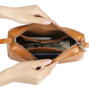 AndoBag - Bolsos Cruzados de Hombro Modernos para Mujer, de Cuero Genuino, Estilo Simple, Tipo Almohada, Gran Capacidad, Bolso de Mano 3205 - Product Image 4