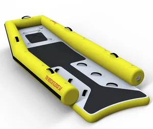 Precio de fábrica de rescate inflable trineo inflable Jet Ski trineo vida guardia bote de rescate inflable de salvamento