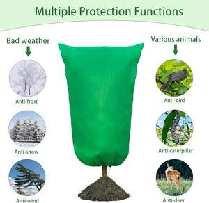 Outdoor Nonwoven Floating Row Fabric Garden <b>Cover</b> Winter Agriculture Frost Protection Plant <b>Cover</b> Plant <b>Covers</b> Freeze Protection - Product Image 6