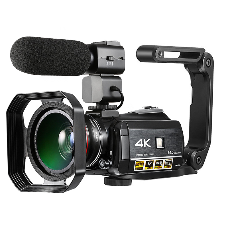 4Kビデオカメラ 30メガピクセル 未使用】4KDV CAM 30メガピクセル ビデオカメラ レッド - メルカリ