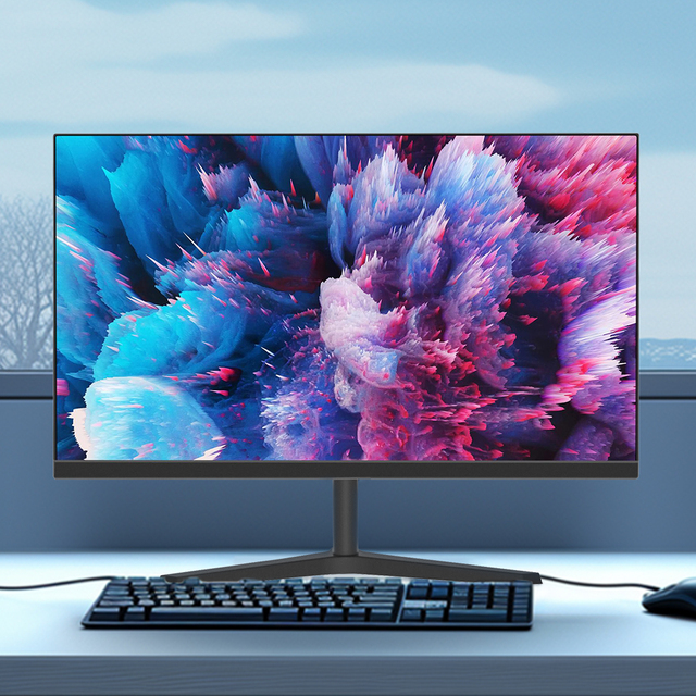 27-Inch IPS/VA LCD Monitor with High Color Gamut and Wide Viewing Angle VGA+DP Multi Interface Support