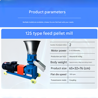 Machine à granulés d'aliments pour animaux à alimentation automatique, économe en énergie, granulateur industriel pour l'alimentation du bétail, de la volaille, des bovins et des poissons flottants