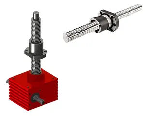 bidirectional ball rotating worm gear screw jack ball screw jack manufacturer