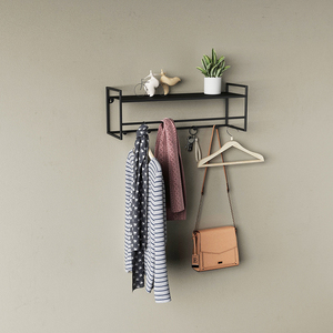 Estantes de almacenamiento de 3 niveles montados en la pared de Metal flotante <span class=keywords><strong>STEELITE</strong></span>, multifunción ecológica para dormitorio, sala de estar y baño - Product Image 6