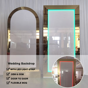 Smooth Client feedback Acrylic Set of <b>stand</b> With Golden grid <b>Wedding</b> board Event <b>Backdrop</b> Event Decoration - Product Image 3