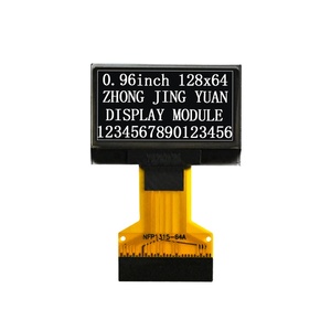 0.96 นิ้ว 128×64 โมดูล OLED SSD1315 IC SPI I2C จอแสดงผลขาวดำขนาดเล็กสำหรับอุปกรณ์ควบคุมมิเตอร์ดิจิตอล - Product Image 1