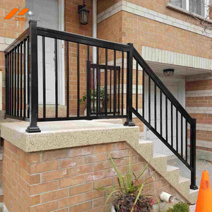 Steel Railing Systems Corrosion Resistant Boundary Guardrails <b>for</b> Garden Landscape Installations - Product Image 1