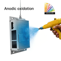 Caja de Aluminio Extruido para Montaje en Pared, Carcasa Eléctrica para PCB, Diseño de Cuerpo Dividido, Anodizado, para Electrónica