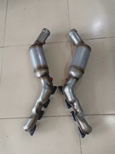 Convertidor Catalítico de Tres Vías para Tubo de Escape 18407568013 18407568014 para BMW X5 4.8i E70 2008, Convertidor Catalítico Automotriz - Product Image 4