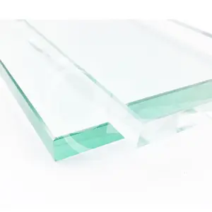 Vetro stratificato temperato vetro da costruzione commerciale vetro stratificato monolitico 12mm per il prezzo dell'acquario