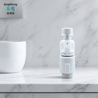 Amortisseur de couvercle de siège de toilette en plastique à fermeture douce de 23 mm, fixation rotative pour siège de toilette, usine de charnières Xiamen