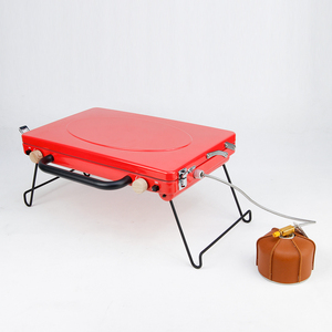 Estufa de Butano Plegable de Doble Quemador de Alta Potencia <span class=keywords><strong>para</strong></span> Cocinar al Aire Libre e Interior, <span class=keywords><strong>Camping</strong></span>, Barbacoa y Situaciones de Supervivencia - Product Image 5