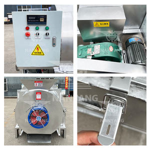 Secador de tambor rotativo de maíz, arroz, trigo, avena, sorgo, guisantes, secador de tambor rotativo, pequeño equipo de procesamiento de cereales con calefacción eléctrica - Product Image 3