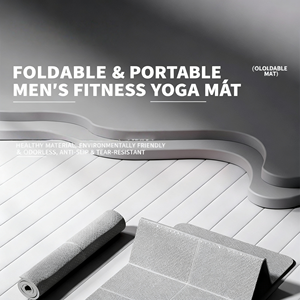 Tapete <span class=keywords><strong>de</strong></span> <span class=keywords><strong>Yoga</strong></span> Plegable Premium <span class=keywords><strong>de</strong></span> TPE con Agarre Antideslizante para una Práctica Segura <span class=keywords><strong>en</strong></span> Hot <span class=keywords><strong>Yoga</strong></span> y <span class=keywords><strong>Clases</strong></span> <span class=keywords><strong>de</strong></span> Fitness - Product Image 4