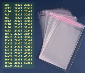 Nhà Máy bán hàng trực tiếp Nắp kéo giấy bóng kính trong suốt dính <span class=keywords><strong>OPP</strong></span> Túi cho bao bì điện thoại di động và quần áo - Product Image 6