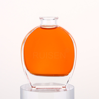 Bouteille en verre d'aromathérapie de spiritueux de parfum carrés de luxe populaire bouteille de diffusion