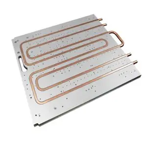 Water Cooling Cold Chill Plate for Electronics Custom Aluminum Refrigeration Parts Cooler