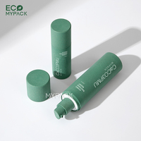 ECOMYPACK Flacons pompe cosmétiques en résine bioplastique vert mat Jasr Packaging Set 50ml 100ml