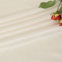 Tissu en velours brodé 100 % polyester tricoté, teint, super doux, moderne, résistant à l'abrasion, en stock chez le fabricant, pour jouets en peluche à poils courts