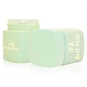 Contenant en verre transparent gaufré sur mesure, pot résistant pour enfant, couvercle en plastique de couleur noire, 1oz, 2oz, 3oz, 4oz, offre spéciale - Product Image 4