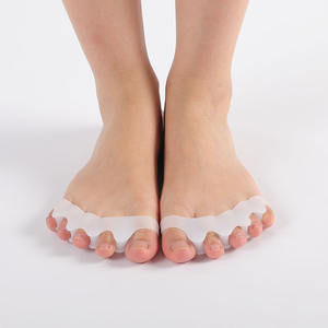 Corrector de juanete ortopédico de silicona de cinco agujeros para aliviar el dolor rápido, esparcidor de dedos en martillo y separador de dedos protector de juanete - Product Image 3