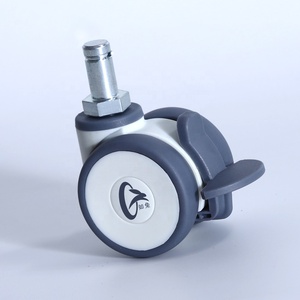 Emniyet istikrarlı beşik çift tekerlekler <span class=keywords><strong>2</strong></span> inç kök döner <span class=keywords><strong>Caster</strong></span> Insert çubuk <span class=keywords><strong>Caster</strong></span> kilitleme fonksiyonu ile - Product Image 4