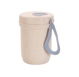 <b>Plastic</b> Soup Cup 300ml Portable Microwaveable Breakfast Cup Lunch Box Spoon School Office Outdoor Travel Student - Product Image 1