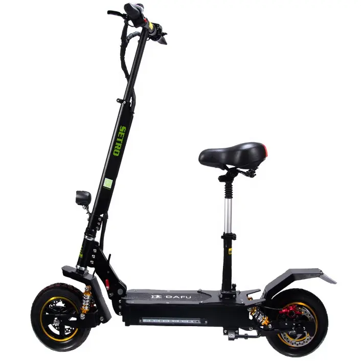 Electric 1200W 1500W Dual Motor 2400W 3000W 48V 60V Trotinette Electrique Electric Scooter with Seat