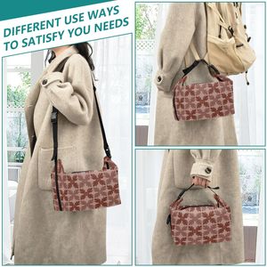 Sac isotherme portable personnalisé 7L à imprimé Ulu hawaïen, faible MOQ, avec bandoulière réglable, vente en gros - Product Image 5
