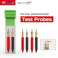 Musttby G21 Probe Multimeter Silikon Konduktif Ujung Jarum Multimeter Digital untuk Kabel Penghubung Alat Pena