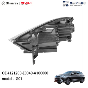 Conjunto de Faro Delantero Combinado Shinerayparts <span class=keywords><strong>SWM</strong></span> <span class=keywords><strong>G01</strong></span> (DRL Integrado + Dirección Auxiliar + Luz Baja LED) Remanufacturado 12V - Product Image 2