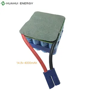 Huahui 에너지 HMC1850 14.8V 4000mAh 맞춤형 리튬 이온 배터리 팩