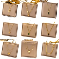 Collier pour femme transfrontalier, inaltérable, élégant, luxe léger, exquis, bijou de chaîne de clavicule de niche, haut de gamme