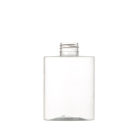 Bouteille de savon liquide en plastique transparente de forme cylindrique de 250 ml et 500 ml avec pompe à lotion