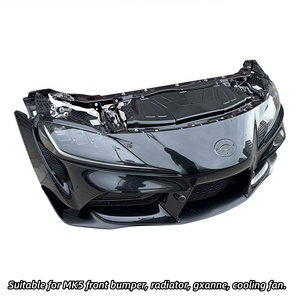 Parachoques delantero de <span class=keywords><strong>segunda</strong></span> <span class=keywords><strong>mano</strong></span> para Toyota MK5 A90 B58 <span class=keywords><strong>Supra</strong></span>, accesorios para coche, parachoques de coche para 2020 <span class=keywords><strong>Supra</strong></span> con radiador y faros - Product Image 5